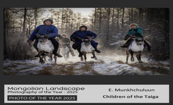 2025 оны байгалийн шилдэг гэрэл зургаар Э.Мөнхчулууны "Тайгын үр сад" шалгарав